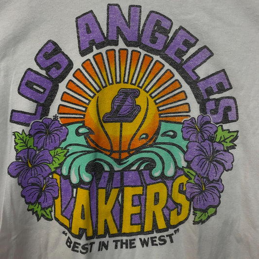 Junk Food Los Angeles Lakers "Best in the West" Retro Style T-Shirt XS