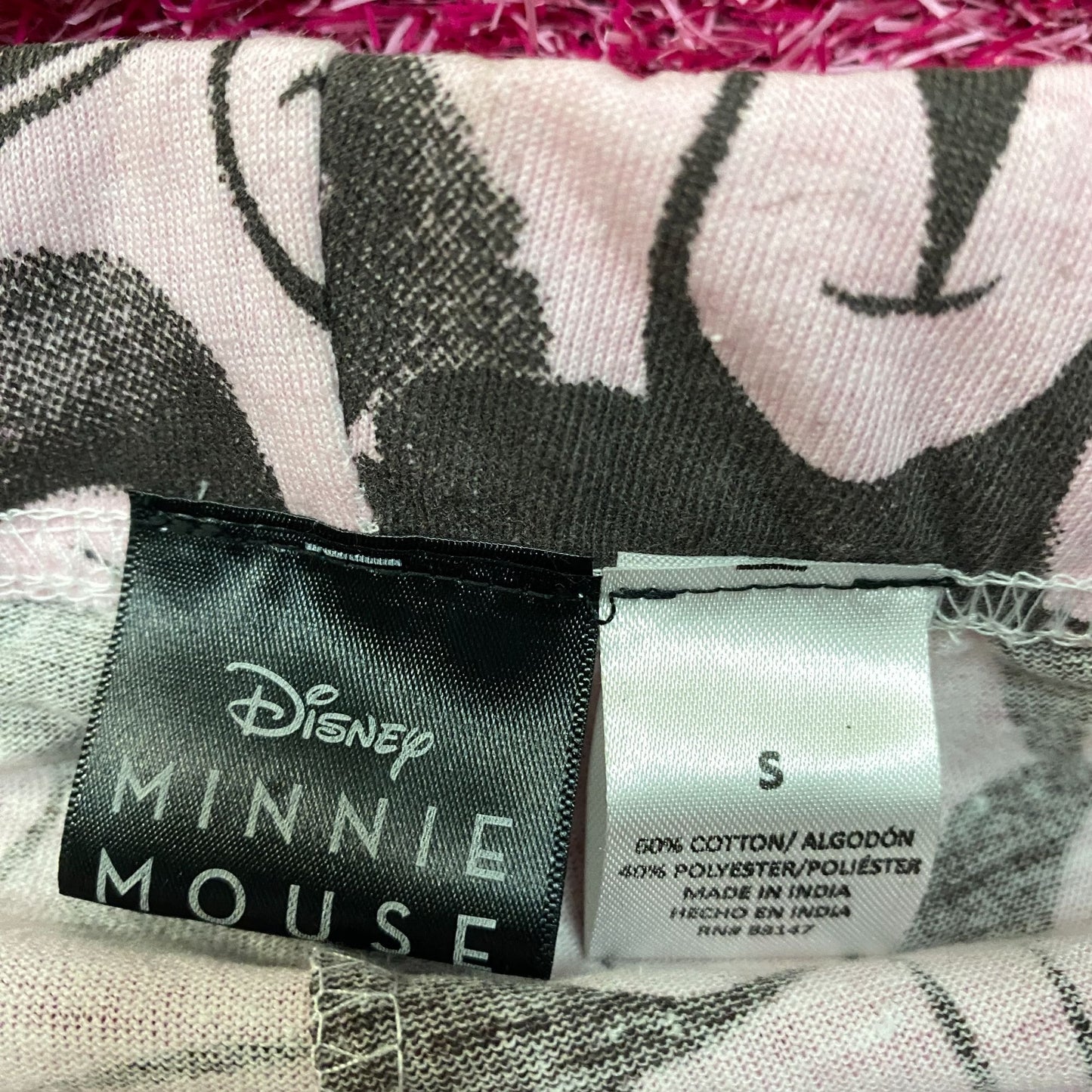 Disney Minnie Mouse Pink Lounge Pants Small