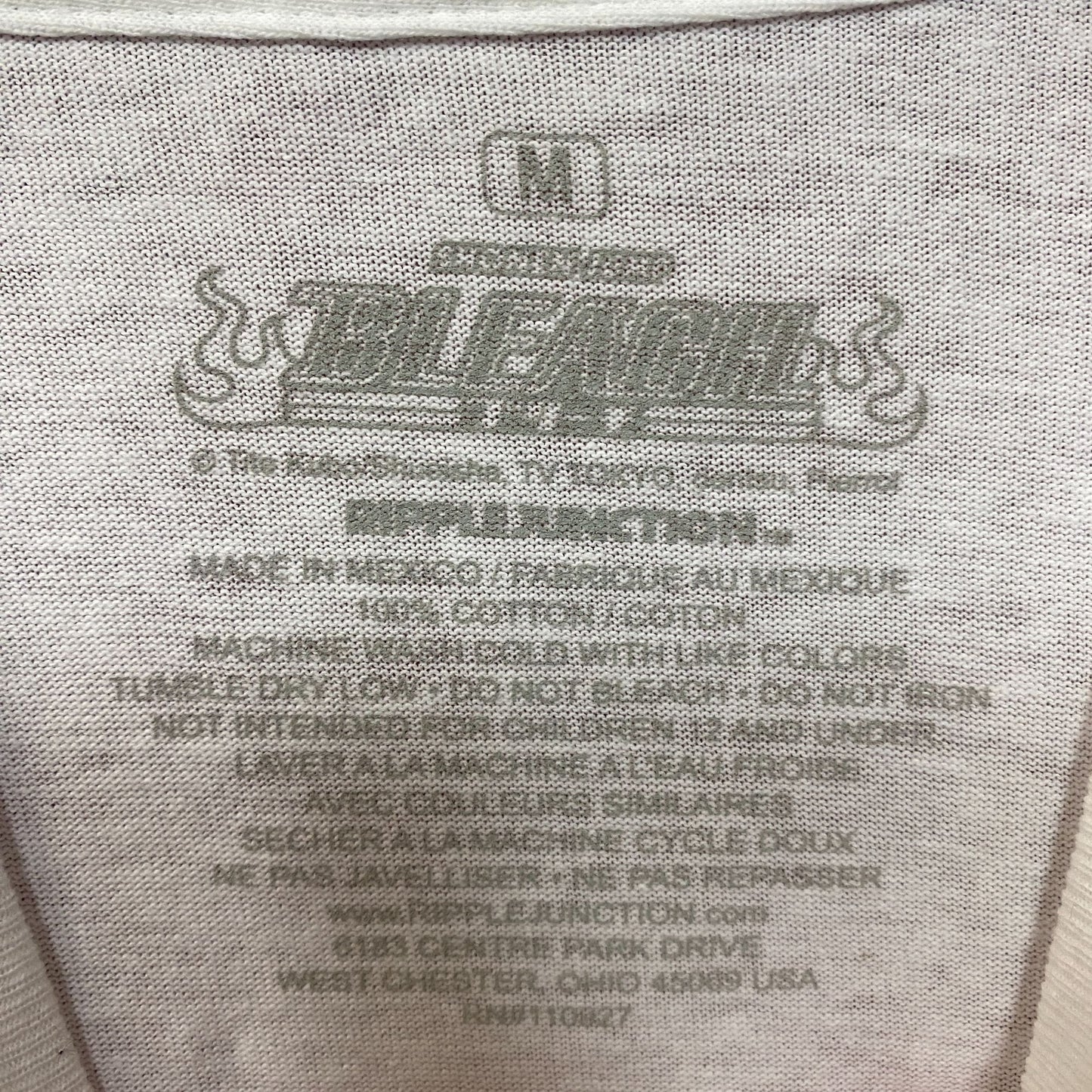 Bleach Renji Abarai Sun Anime T-Shirt Medium