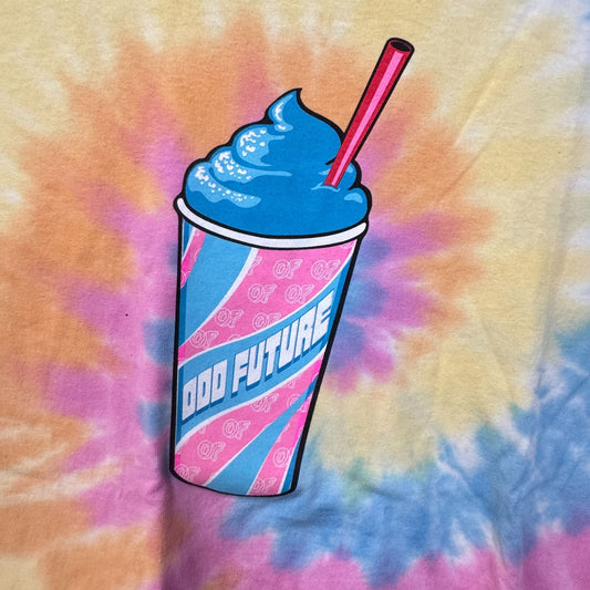 Odd Future Blue Raspberry Frozen Treat OFWGKTA Rap Tie Dye M