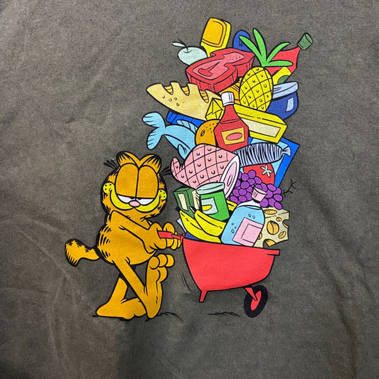 Garfield Hunger Cravings Long Sleeve T-Shirt Size XL