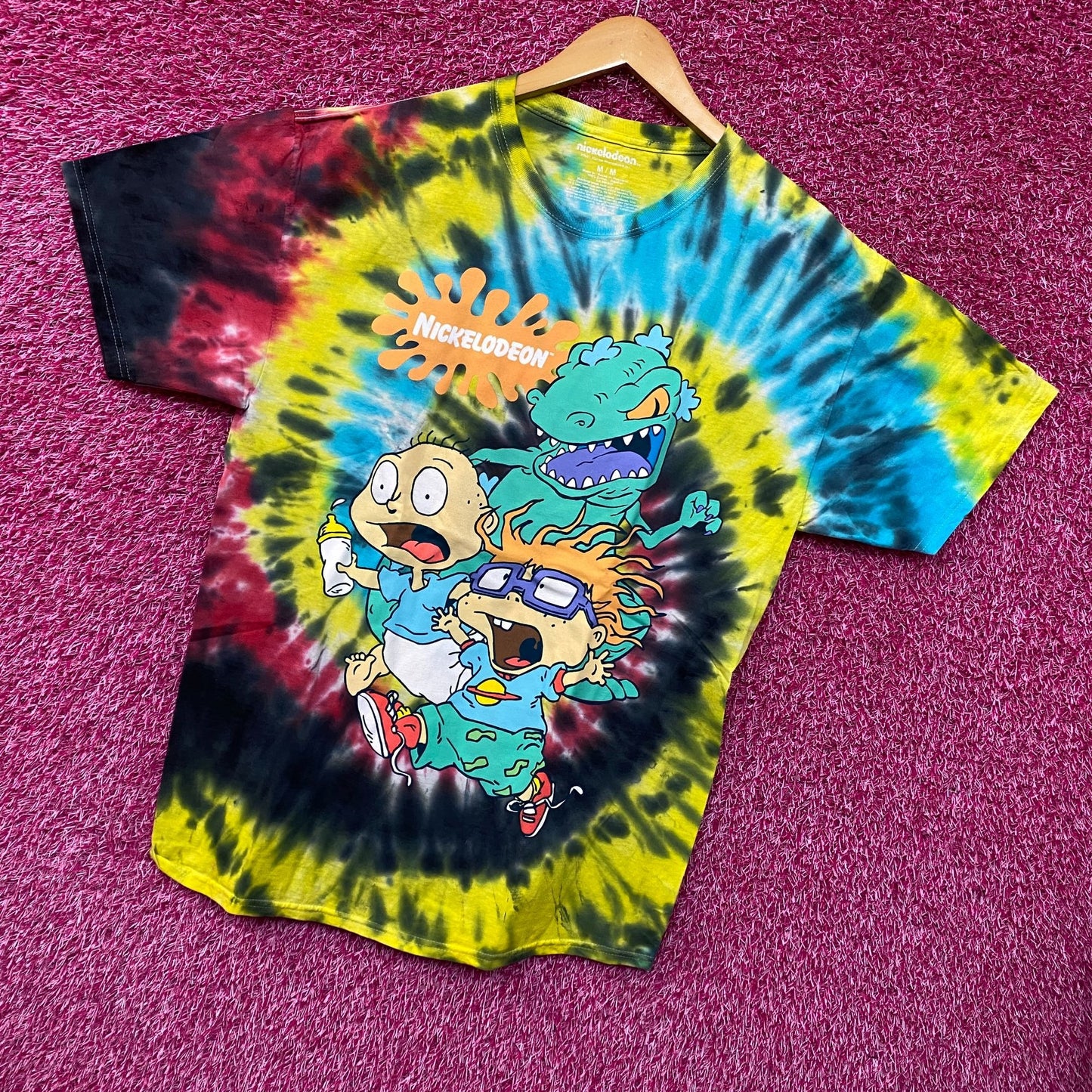 Rugrats tie dye Tshirt size medium