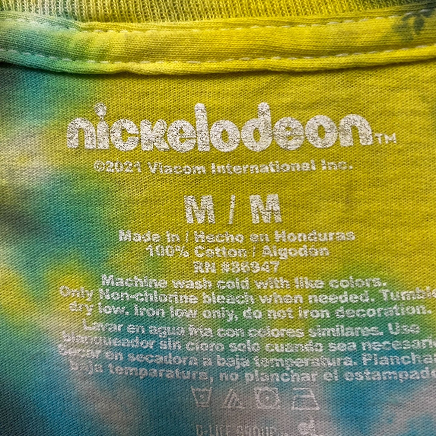 Rugrats tie dye Tshirt size medium