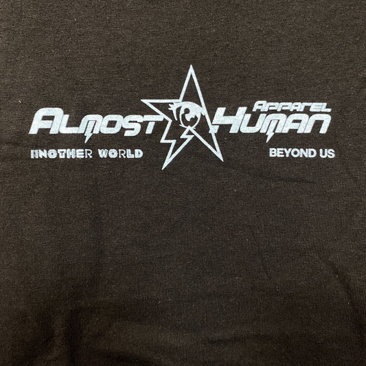Almost Human Pink World Apparel Graphic T-Shirt Small