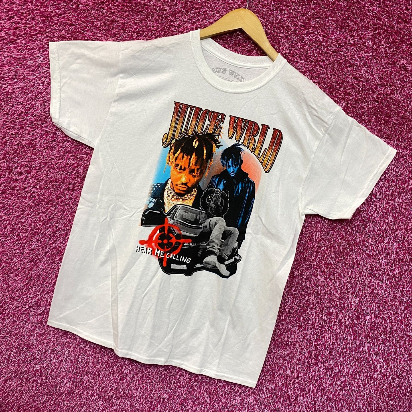 Juice Wrld Hear Me Calling Tshirt size large