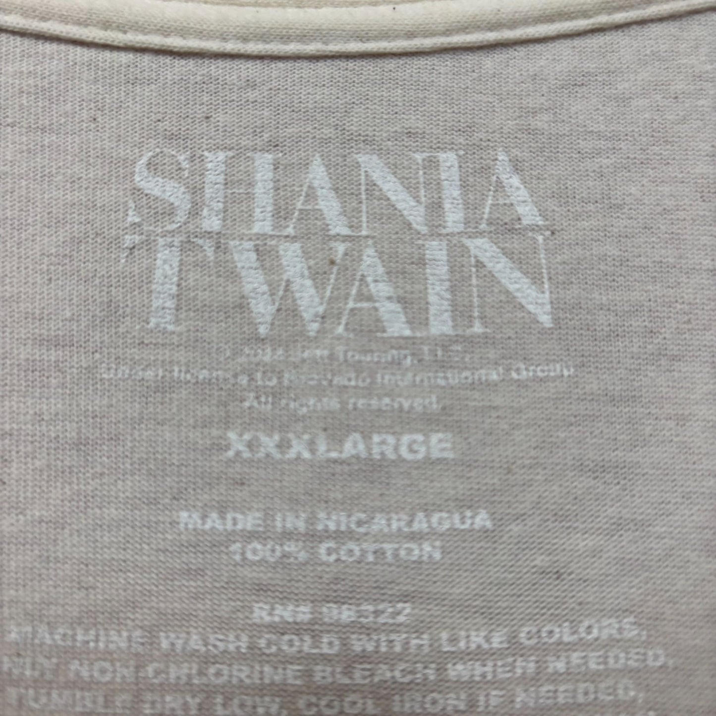 Shania Twain Queen of Me Tan Horse T-Shirt XXXL