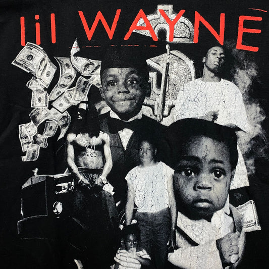Lil Wayne The Carter Album Covers Graphic Design T-shirt Medium
