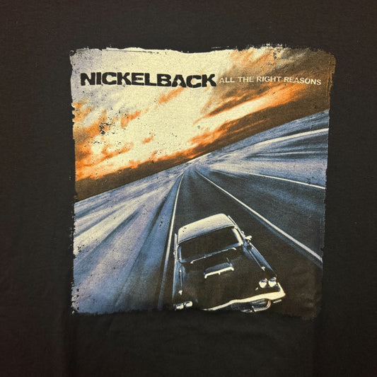 Nickel Back All the Right Reasons T-shirt size 2xl