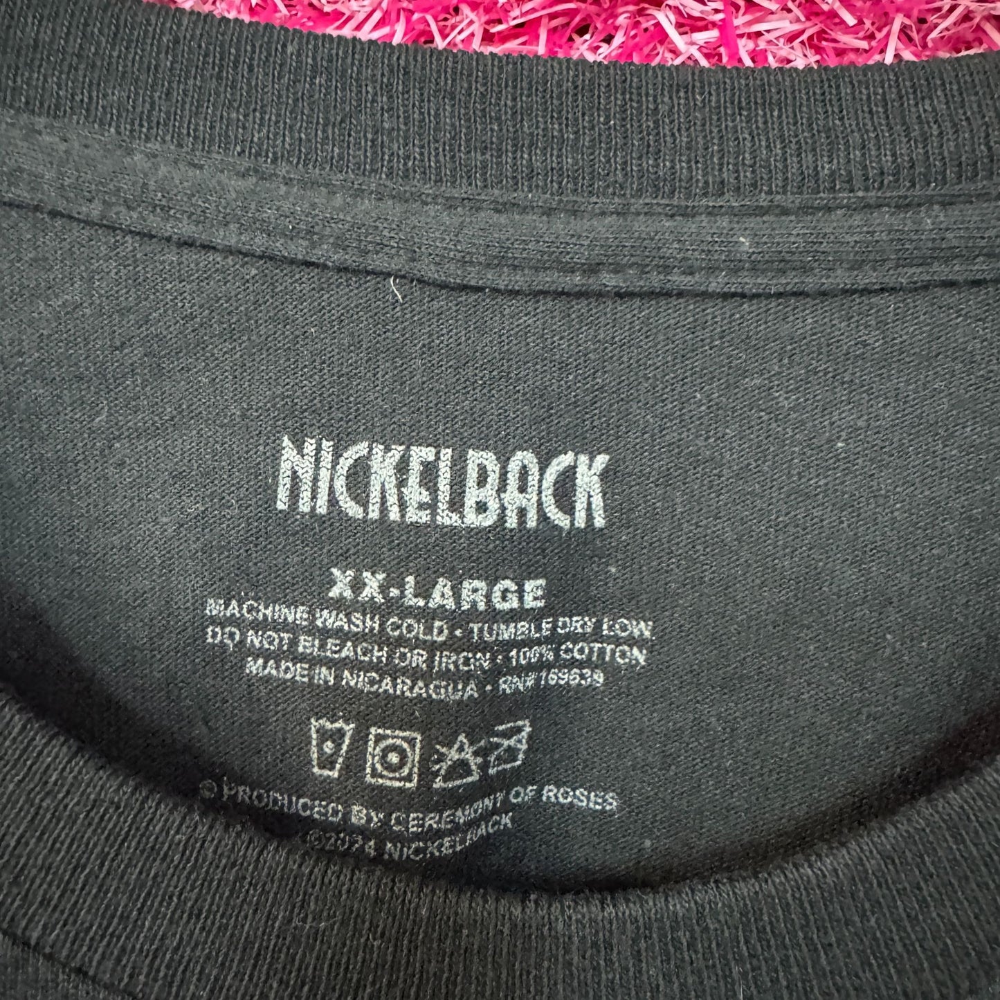 Nickel Back All the Right Reasons T-shirt size 2xl