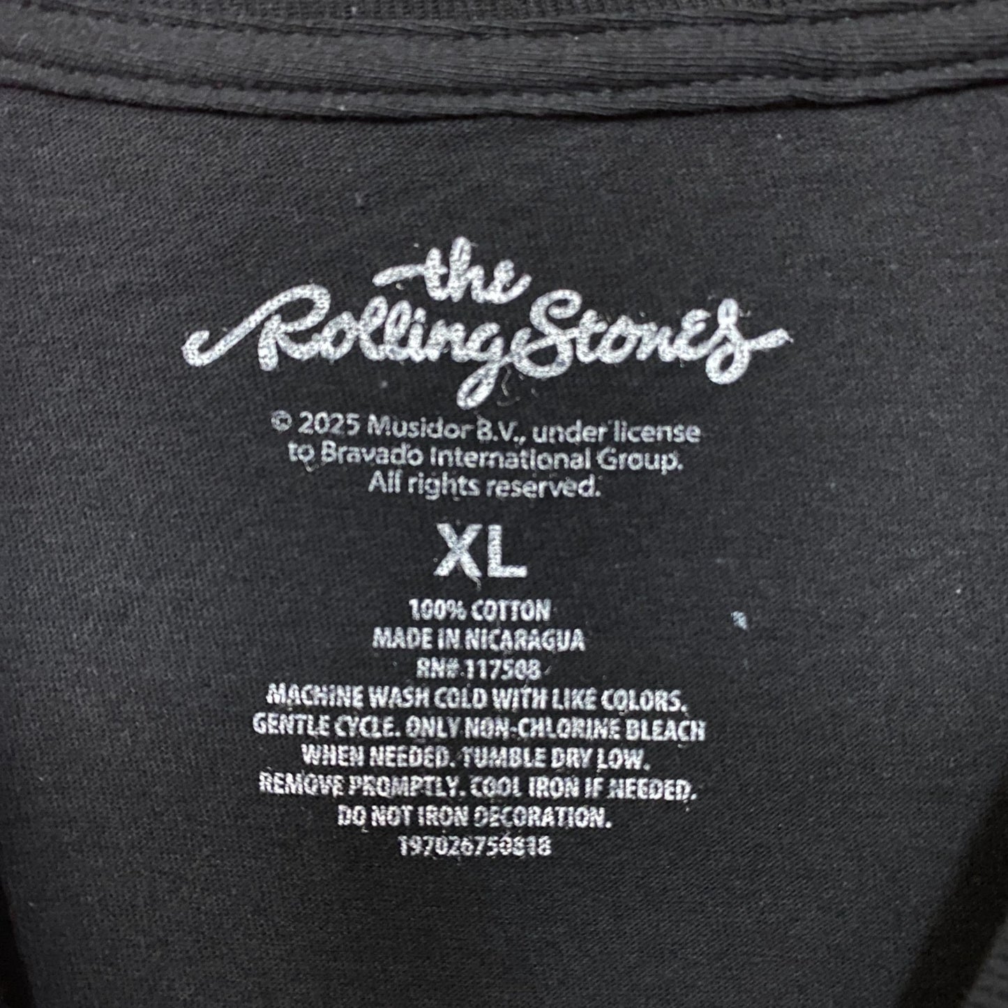 TheRolling StonesHot Lips Vintage Style T-Shirt XL