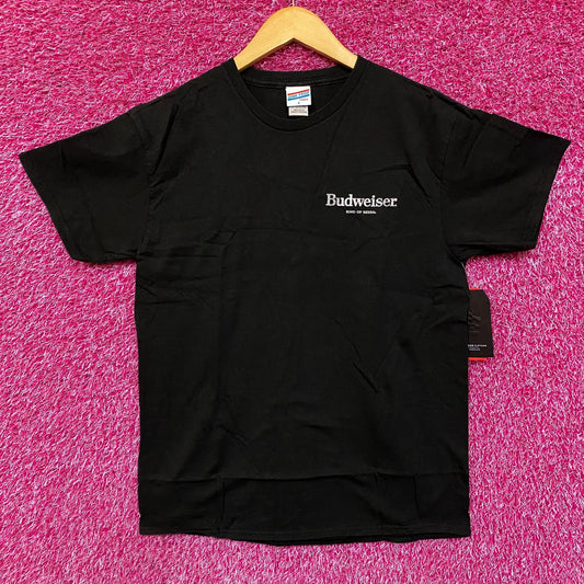 Budweiser King Of Beers Logo Beer Bottles T-Shirt Small