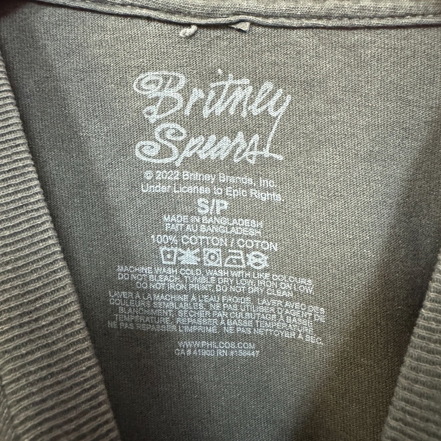 Britney Spears It's Britney portrait T-shirt size small