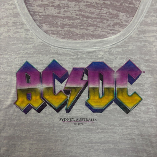 AC/DC Sydney Australia woman’s rock Tshirt size large