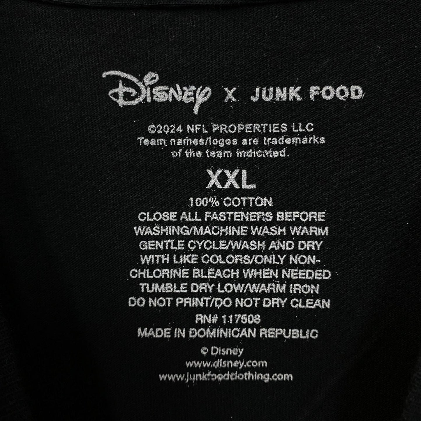 Junk Food x NFL Disney Mickey Mouse Kick Back New York Jets Shirt 2XL