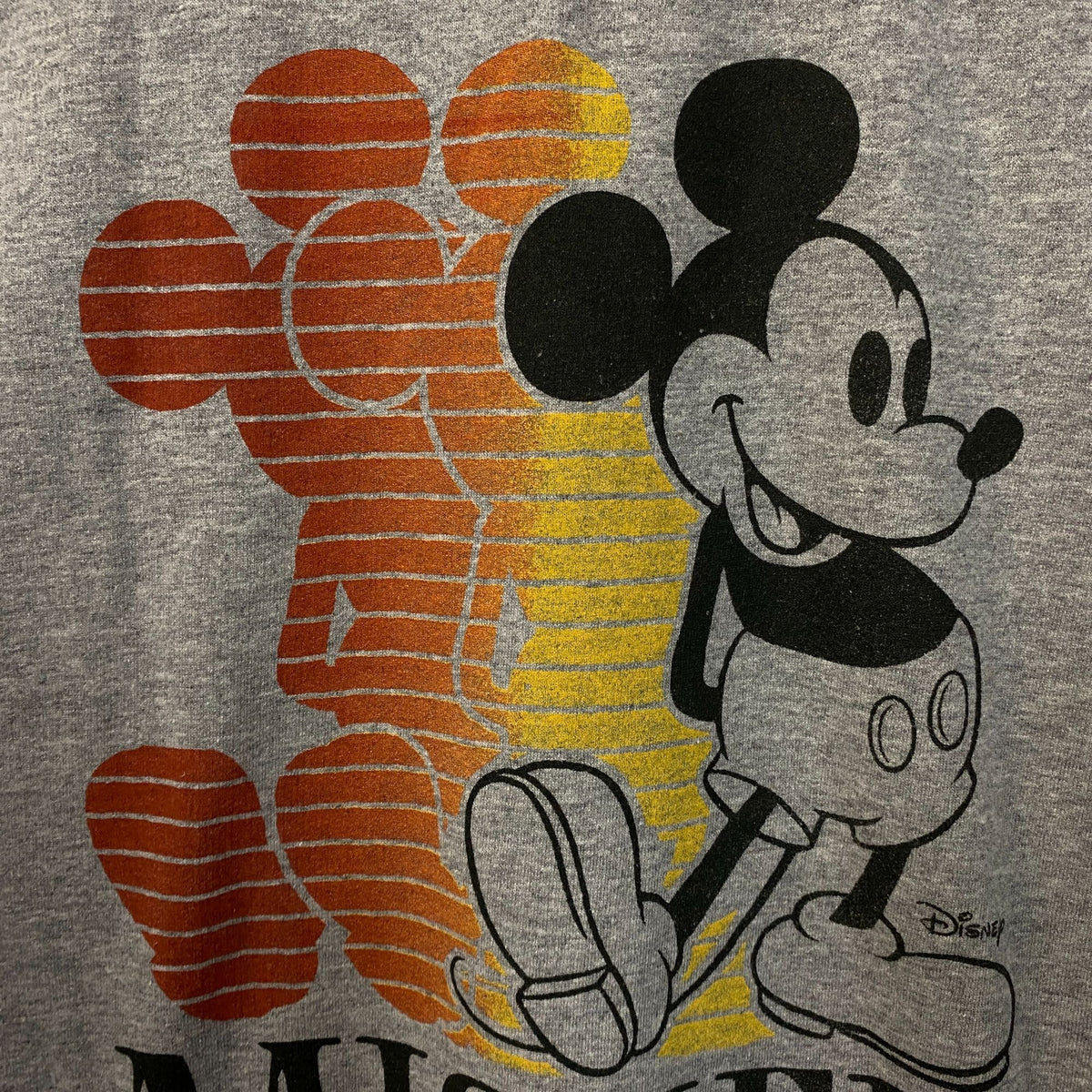 Junk Food x Disney Mickey Mouse Shadow Graphic Crewneck Sweatshirt XL