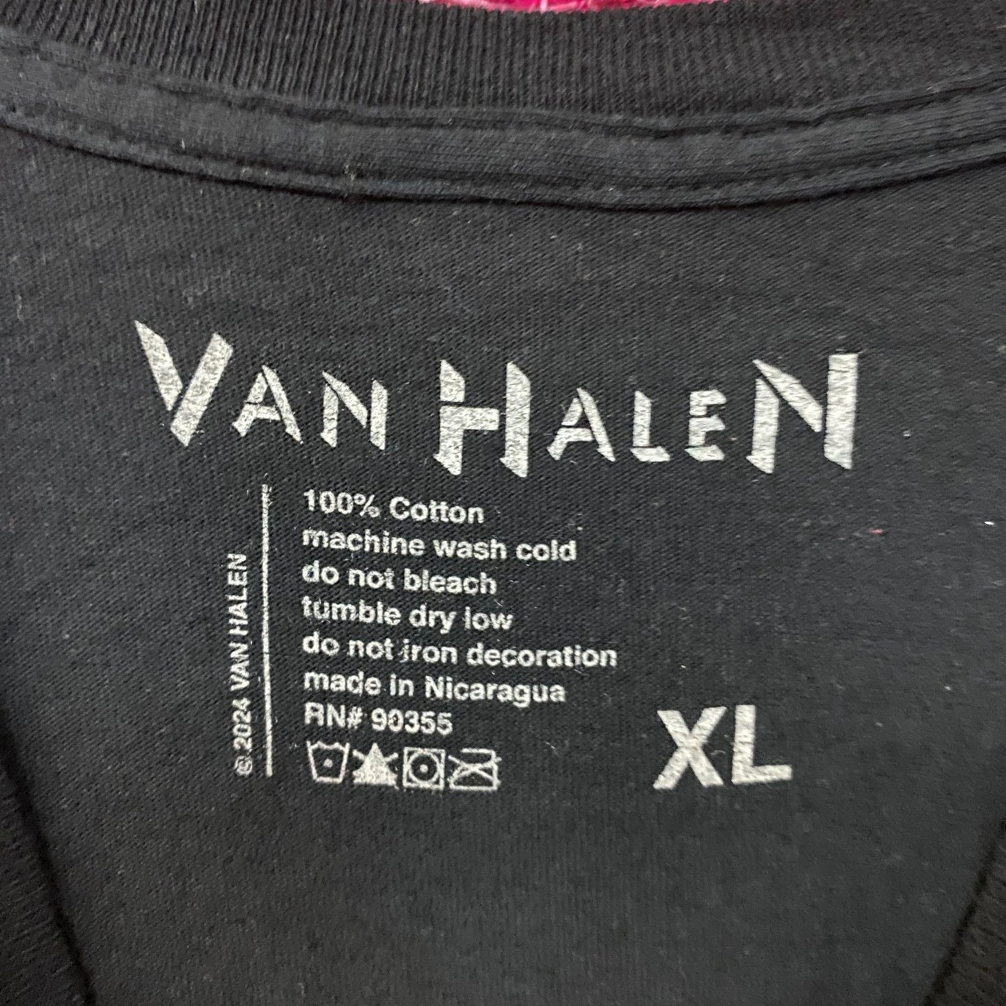 Van Helen Race Car 84 Graphic Design T-Shirt XL