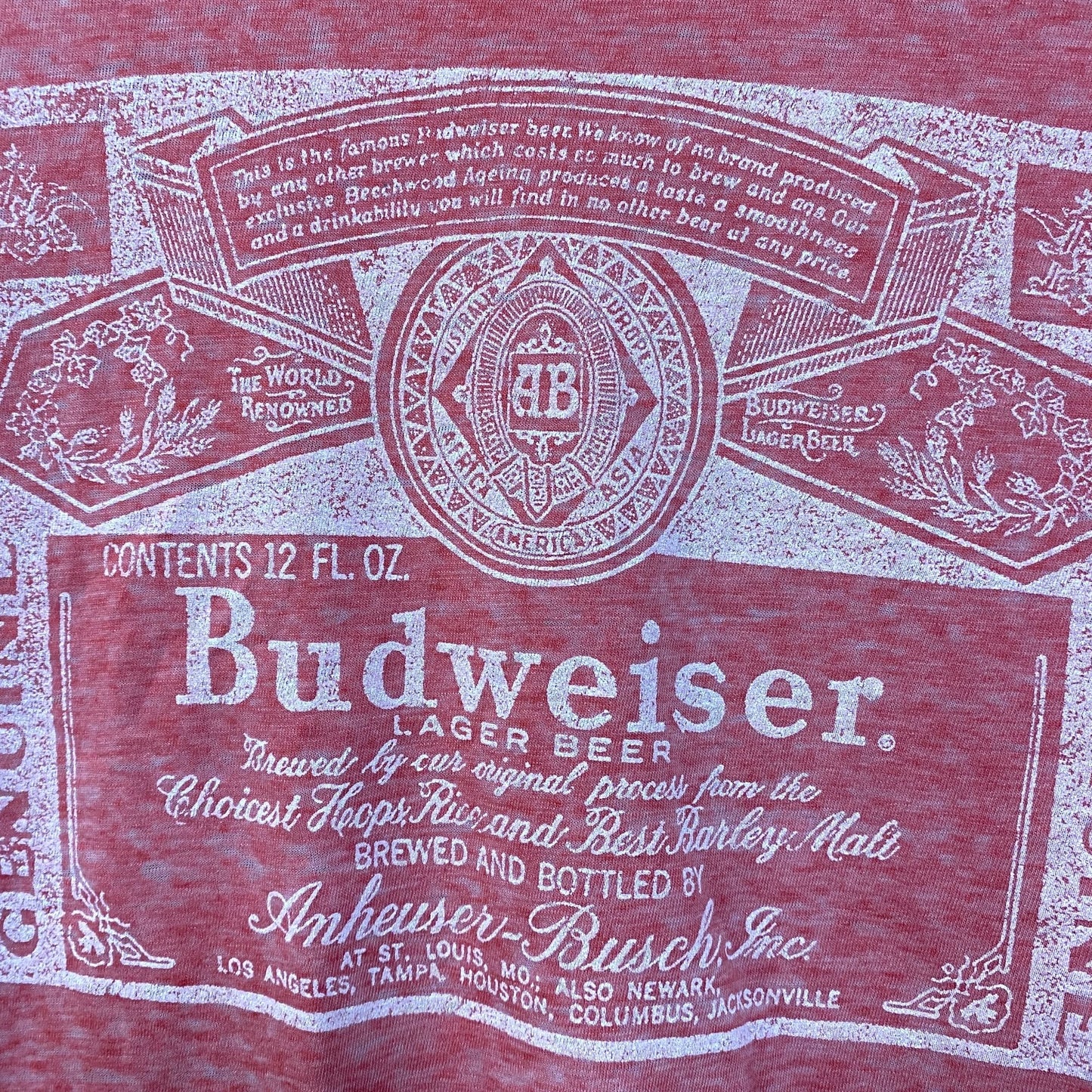 Budweiser 1980'S Logo Croptop small