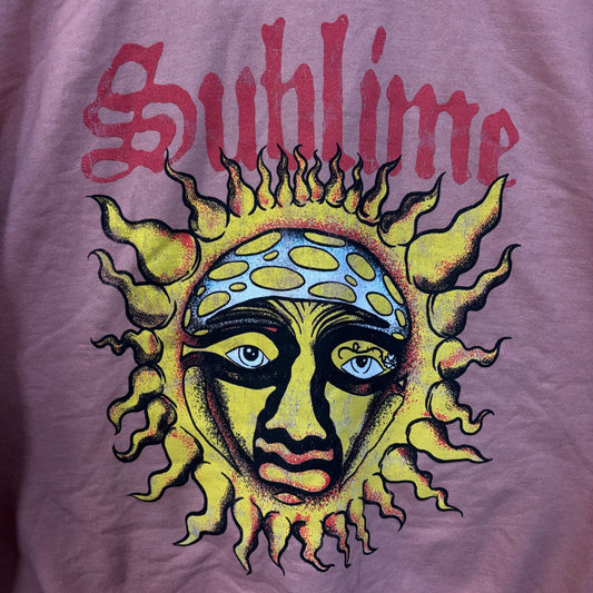 Sublime 40 oz to Freedom Cover Ska Band Crewneck Sweater M