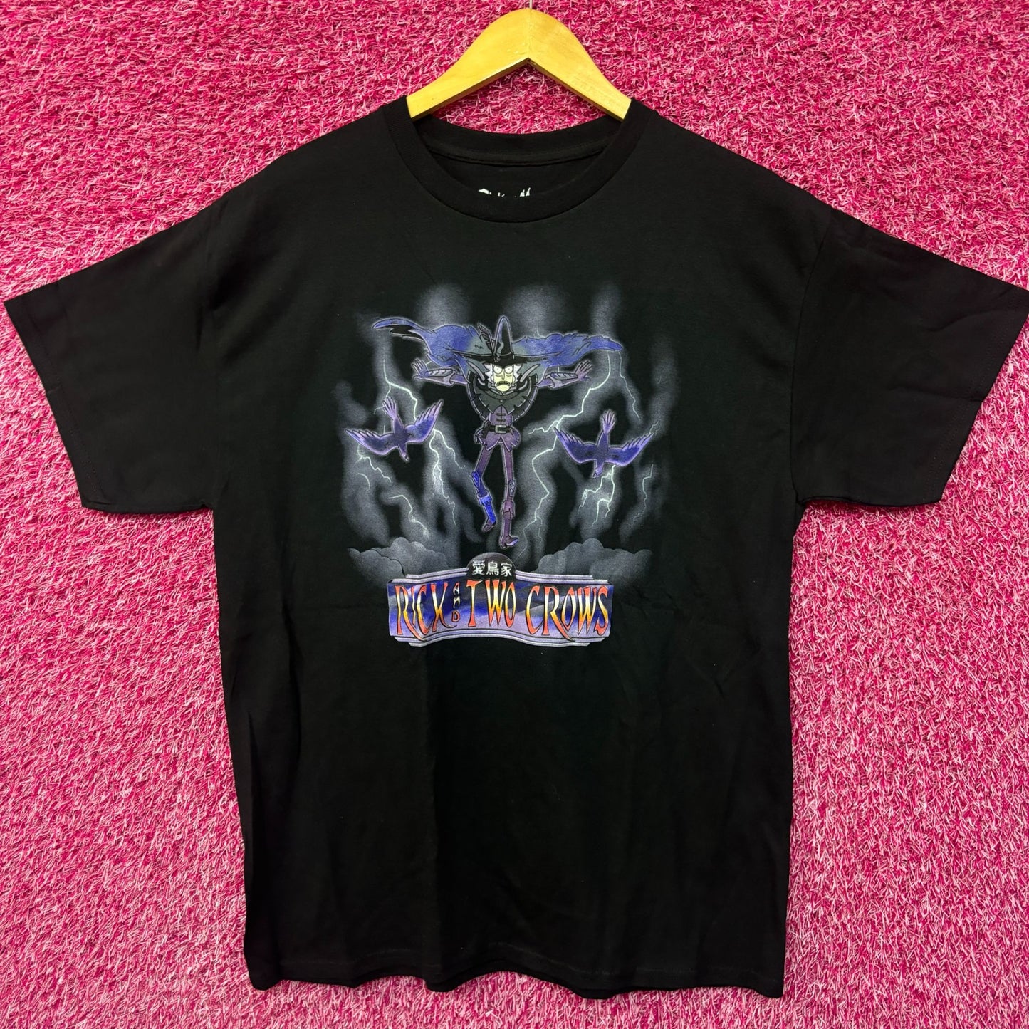 Rick and Morty Rick and the Two Crows Tshirt size medium