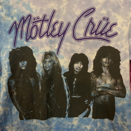 Motley Crue Rock Tie Dye Tshirt size Small