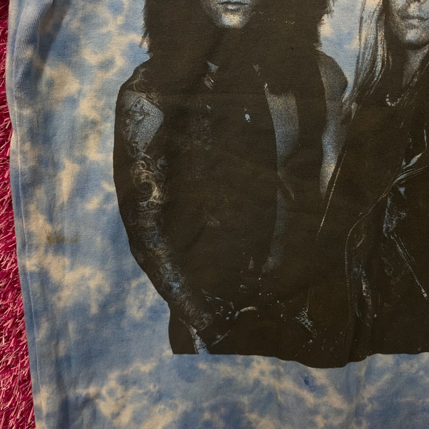 Motley Crue Rock Tie Dye Tshirt size Small