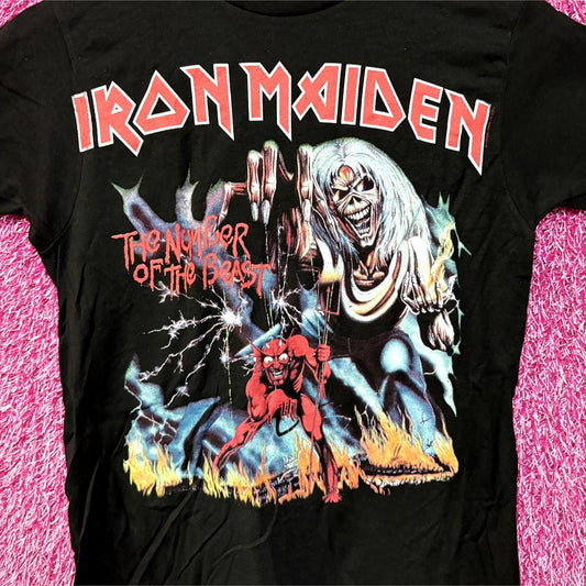 Iron Maiden The Number of the Beast Heavy Metal Tee XS