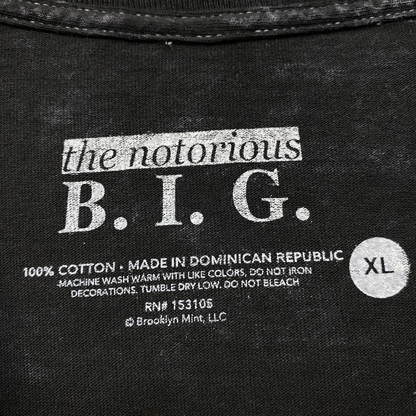 The Notorious BIG King of New York Pop Art Hip Hop Tee XL