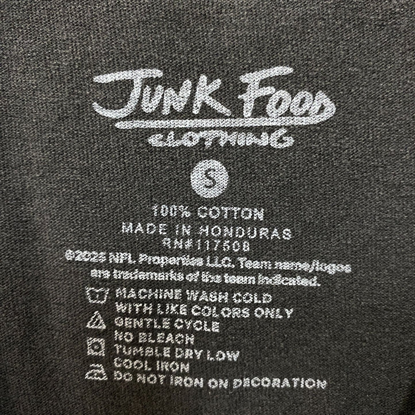 Junk Food Clothing San Francisco 49ers Graphic T-Shirt Small