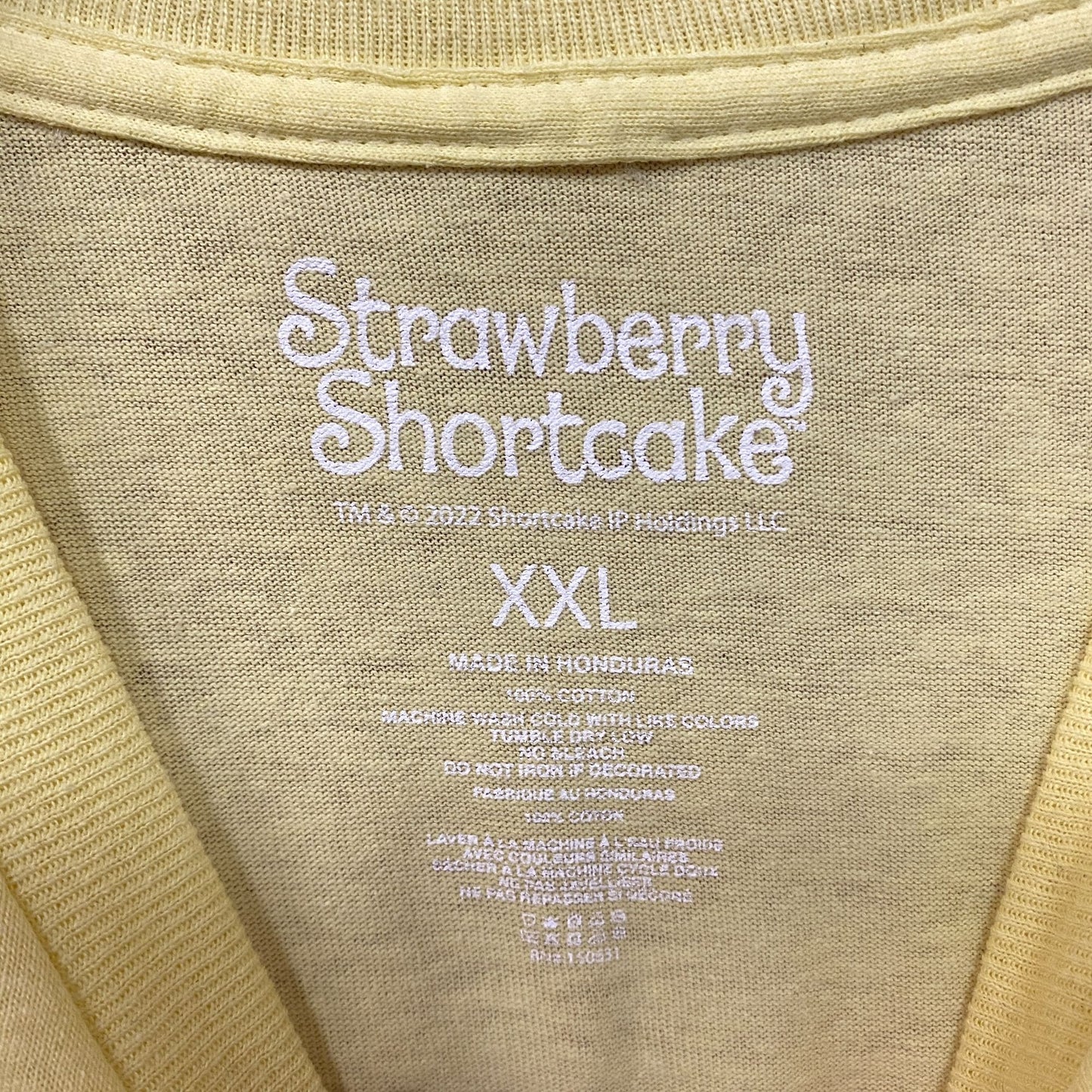 Strawberry Shortcake Sweet Walk Friends Graphic T-Shirt 2XL