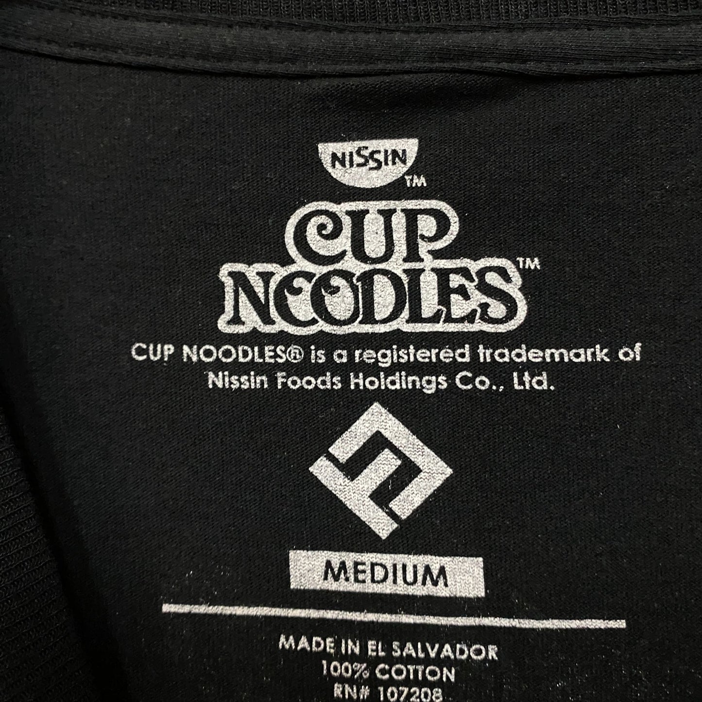 Cup noodles LS shirt size medium