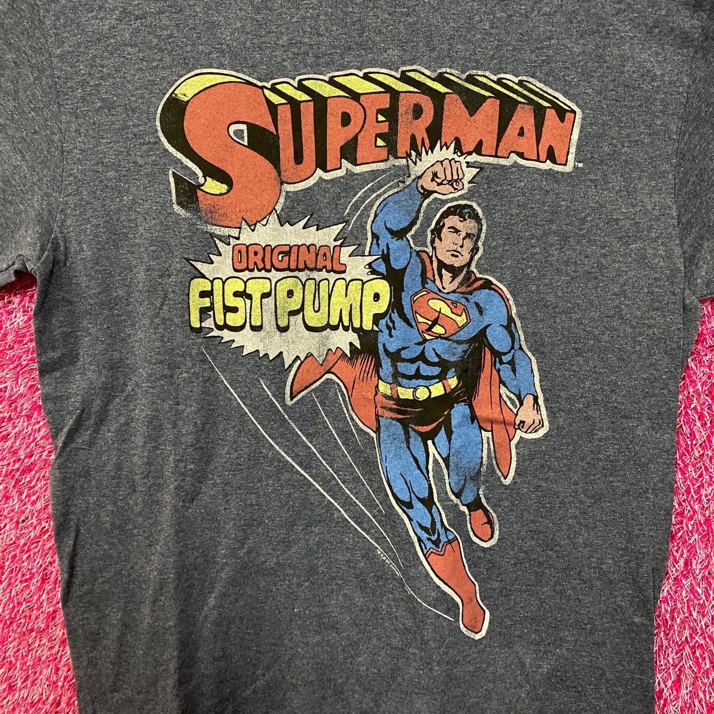 Superman Fist Up! Tshirt size medium