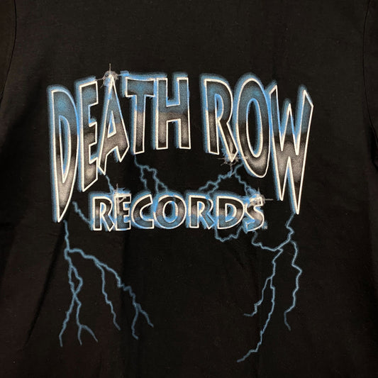 Death Row Records Logo Hip Hop Tshirt size small