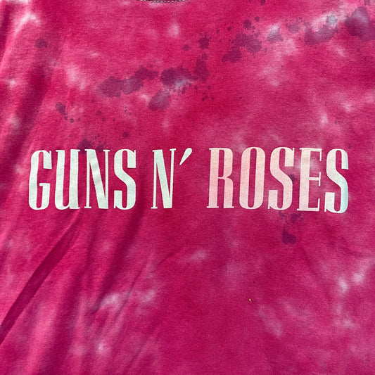 Guns N’ Roses Logo Rock Tie Dye Tshirt size Extra Small
