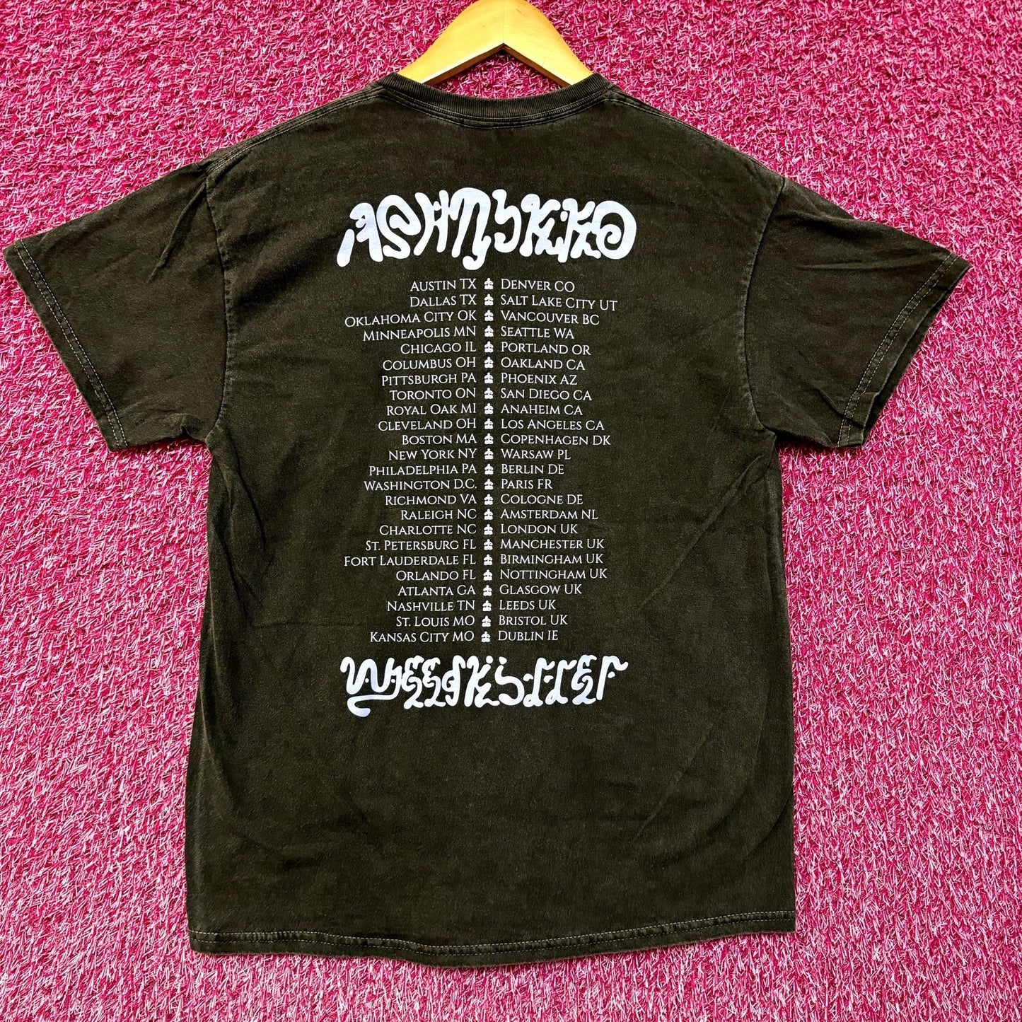 Ashnikko Weedkiller Tour Mecha Nu Metal Tee S