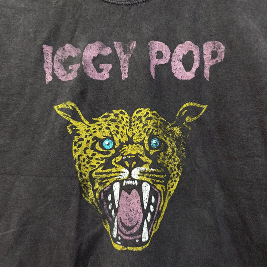 Iggy Pop Real Wild Child Punk Rock Crop Top L