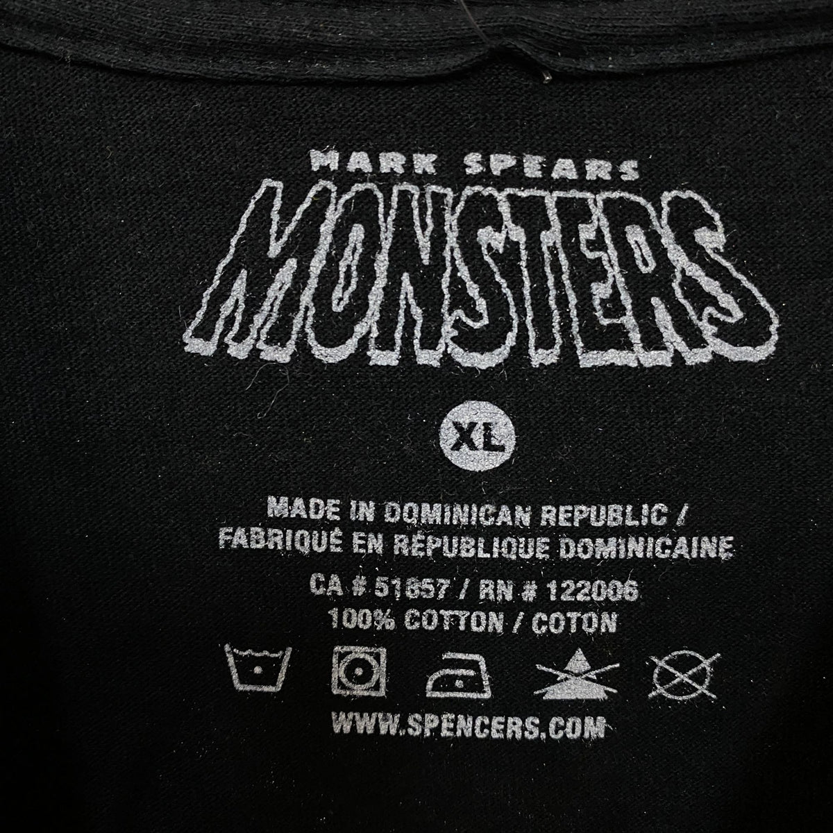 Mark Spears Hellvis Horror Black Tshirt size XL