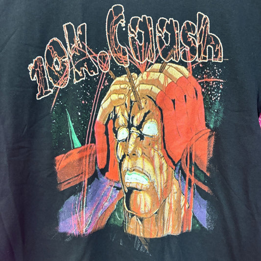 10k.Caash Anime rap Tshirt size large