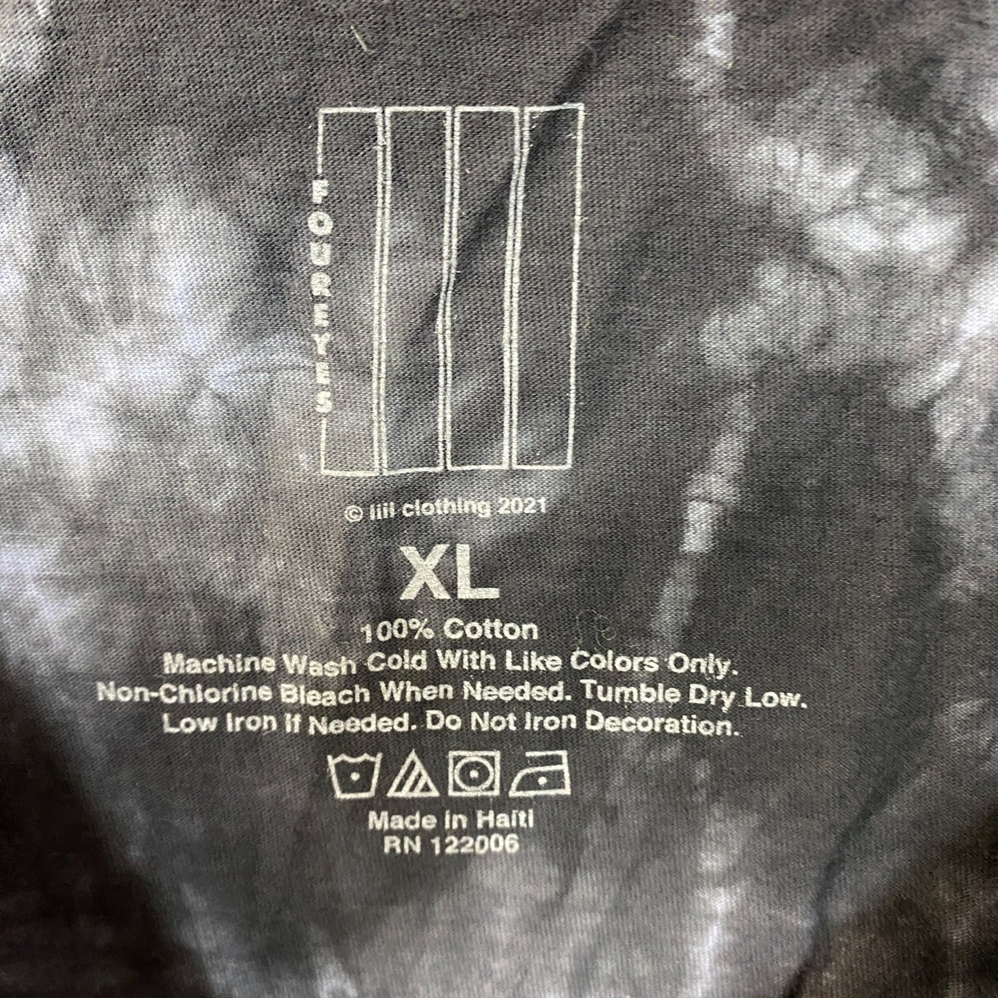 Seishi Four Eyes Gray Street Wear Tank Top XL