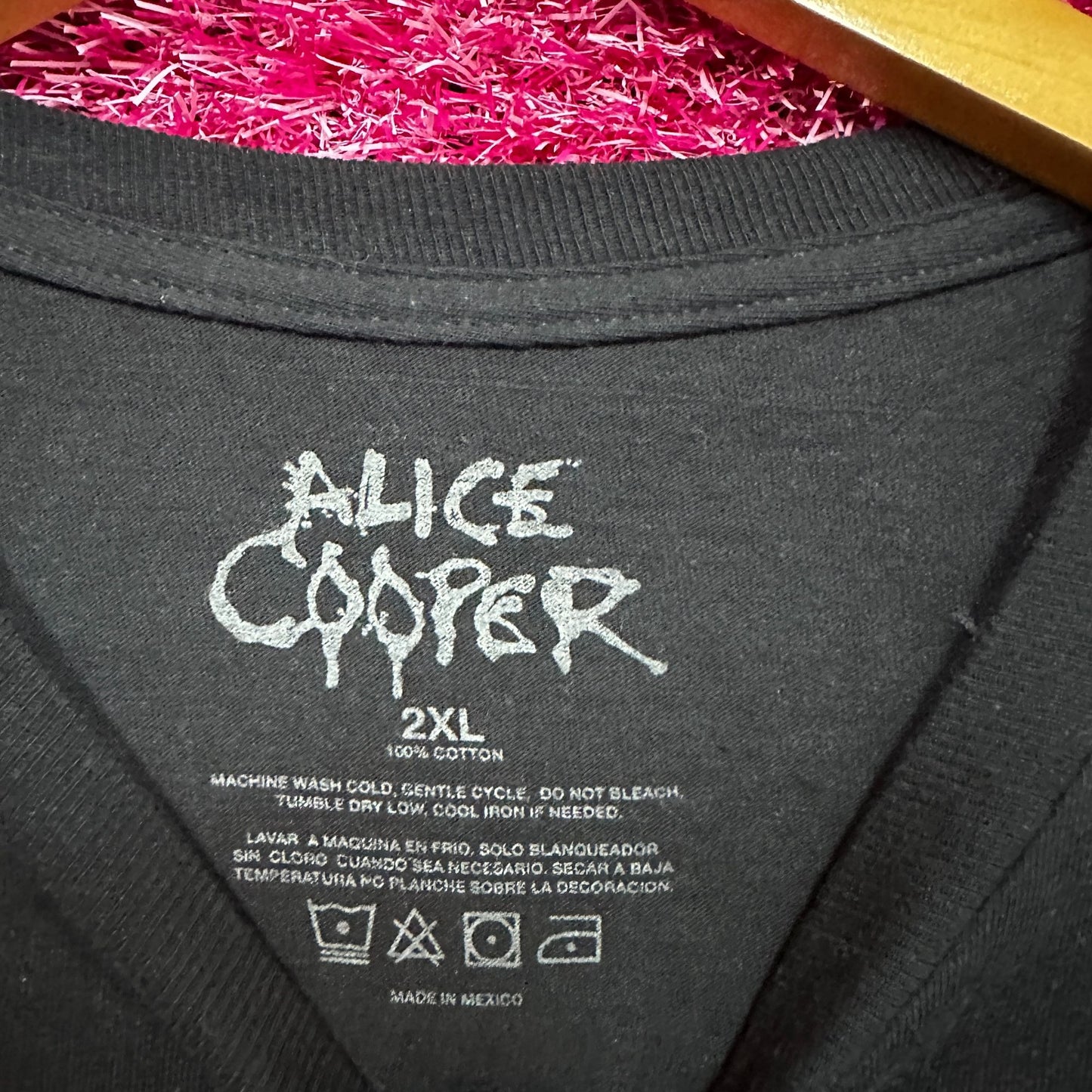 Alice Cooper Santa Claws is Coming to Town Xmas Album Tee 2X