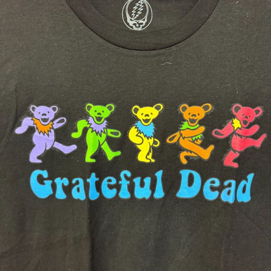 Grateful Dead Dancing Bears Psychedelic Jam Band Rock Tee M