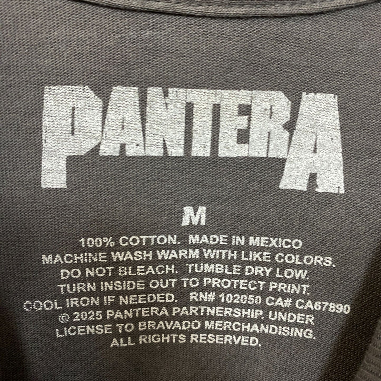 Pantera Reinventing the Steel T-shirt size Medium