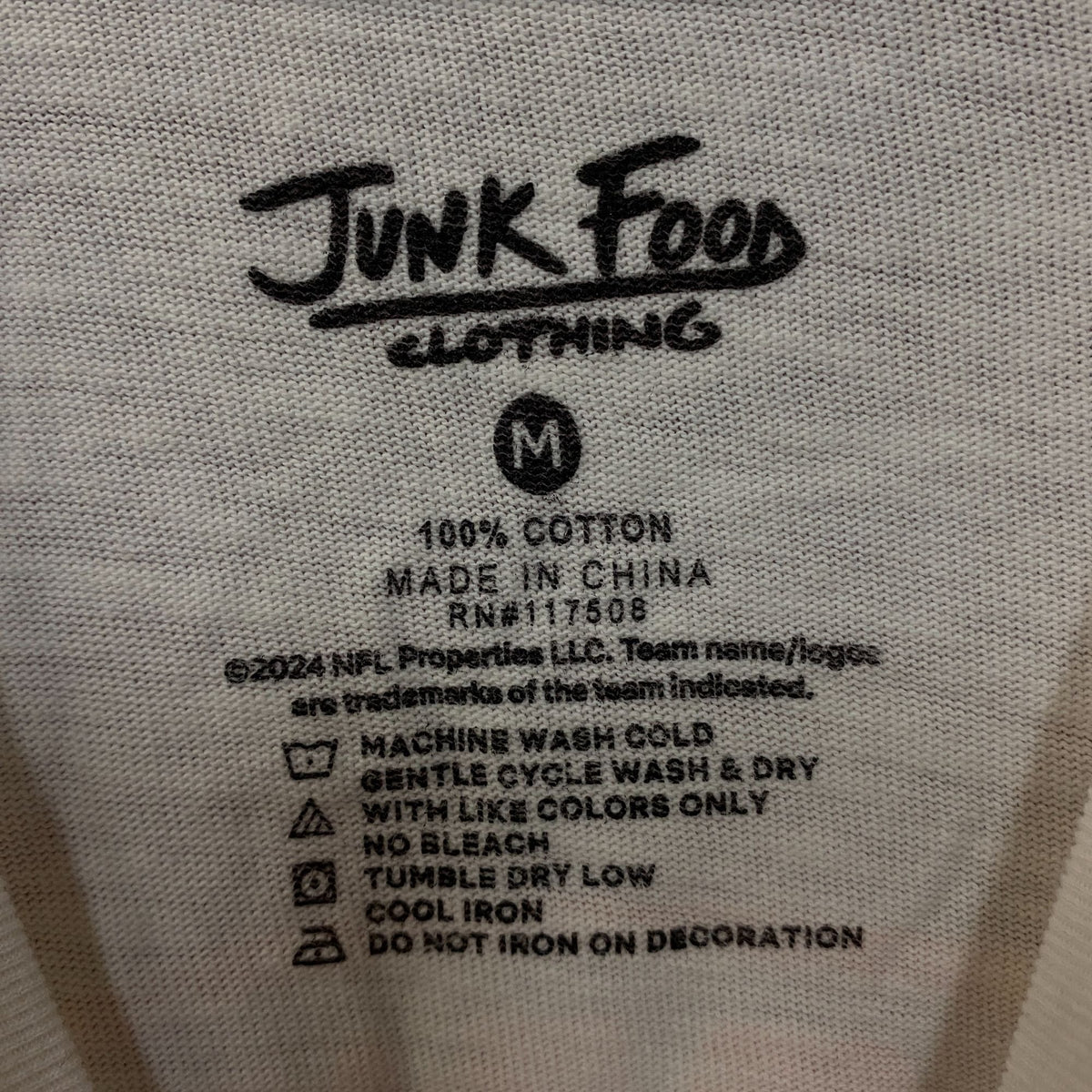 Junk Food Clothing Women's NFL Cleveland Browns Mock Neck Crop Tee Medium
