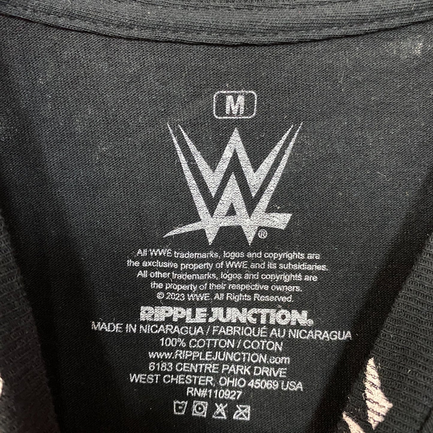 Ripple Junction X WWE The Rock All Over Print T-Shirt Medium