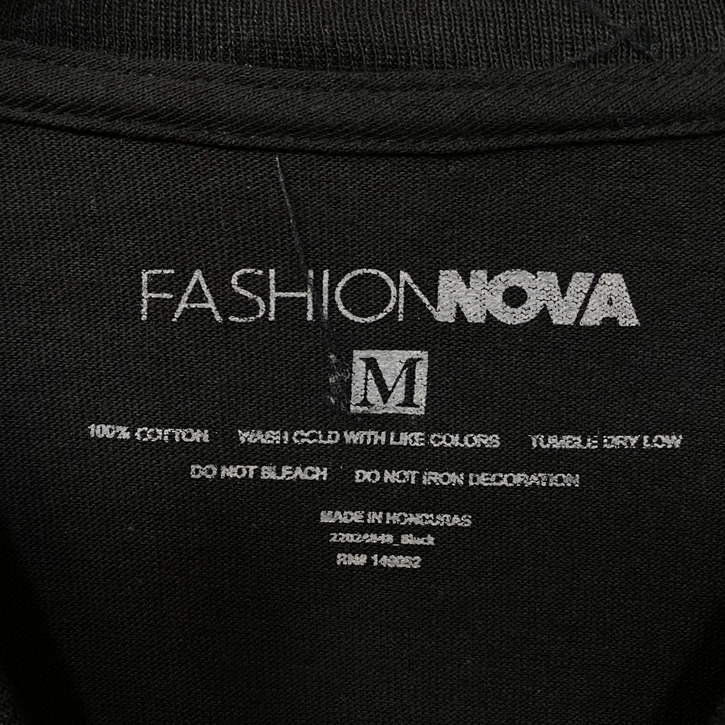 Fashion Nova Smiley Life's A Trip Long Sleeve T-Shirt Medium
