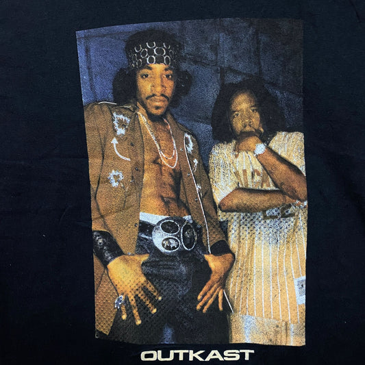 Outkast Hip-Hop Duo Andre 3000 & Big Boi T-Shirt Large