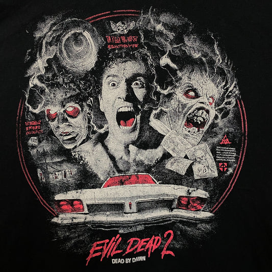 The Evil Dead 2 Dead by Dawn Movie Poster T-Shirt 3X
