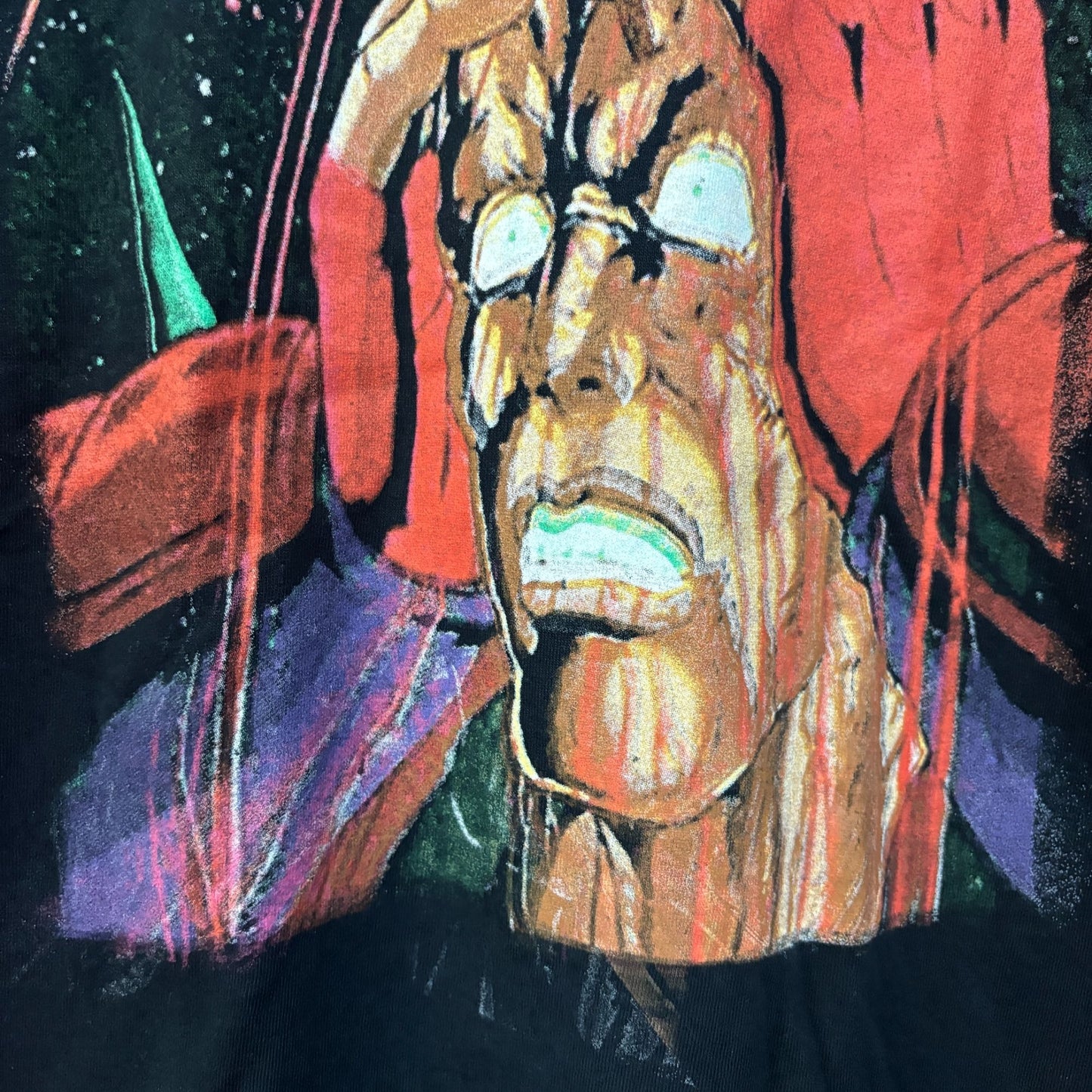 10k.Caash Anime rap Tshirt size large