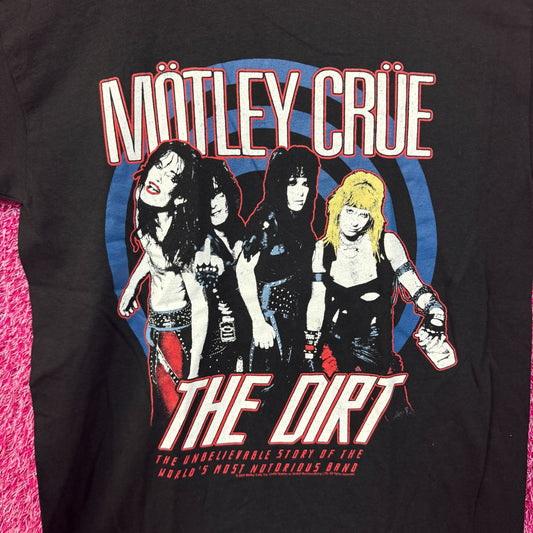 Motley Crue The Dirt Biopic Movie Promo Heavy Metal Tee M