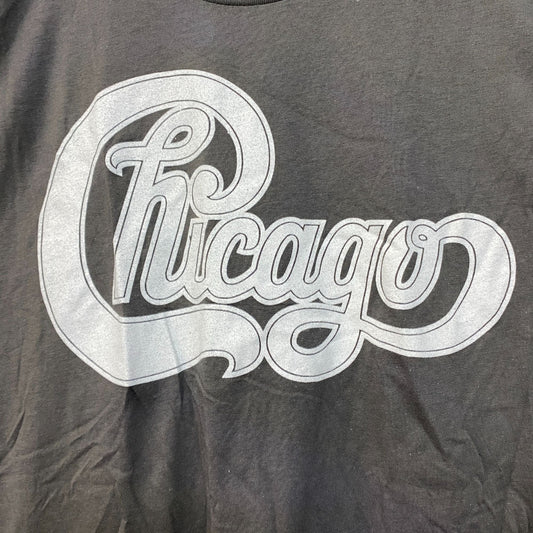 Chicago Spell-out Band Logo Soft Jazz Rock Band Tee 2X