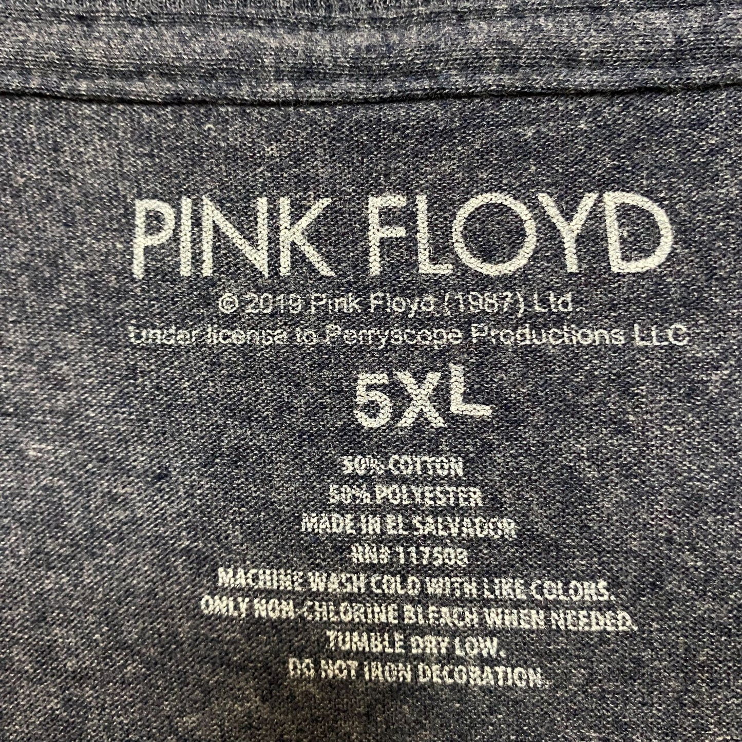 Pink Floyd the dark side of the moon pyramid crashing Tshirt size 5XL